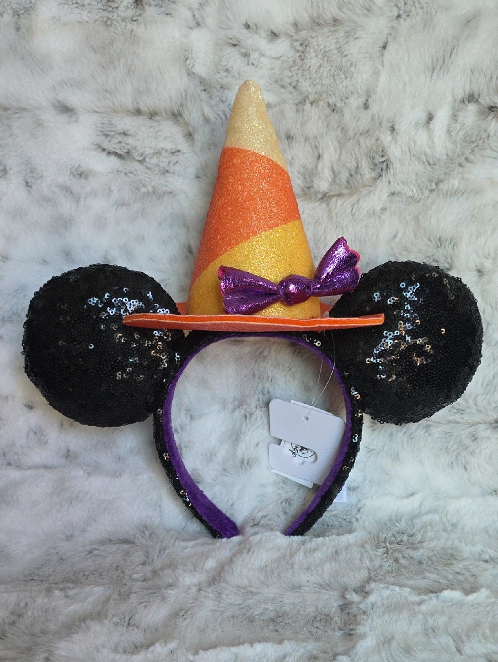 Candy Corn Halloween Witch Ears